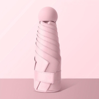  عکس4 چتر مینی تاشو پاستلی دسته دایره